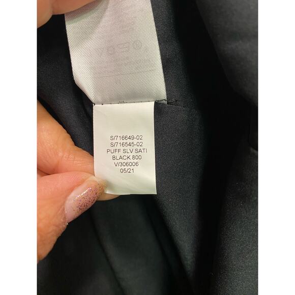 NWT Navy Blue Banana Republic Tiered Belted Dress Medium Boho Casual Fall Winter - Picture 3 of 9